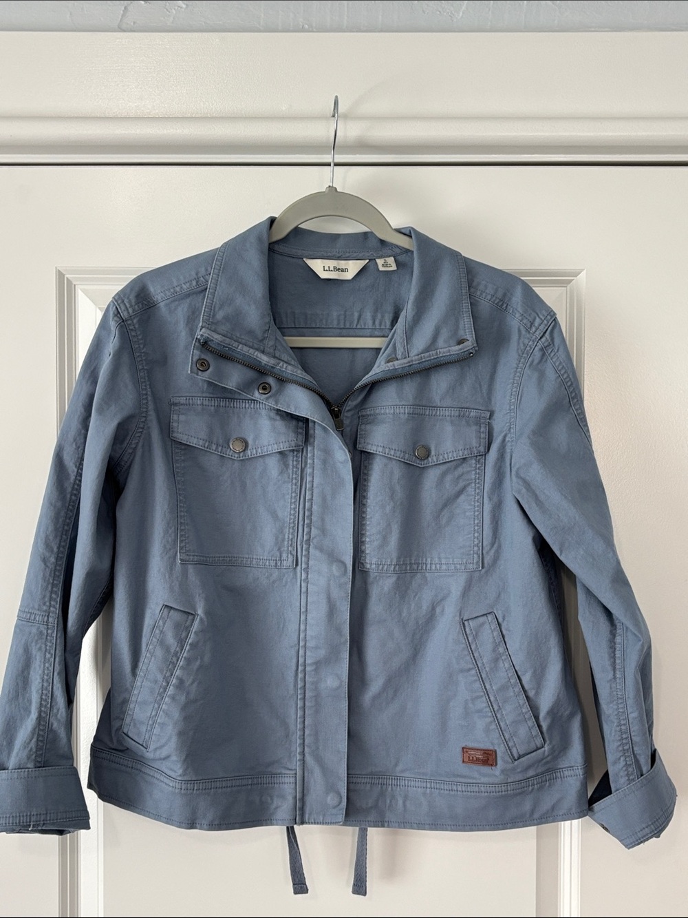 L.L. Bean Women's Dusty Blue Utility Jacket